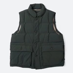 NWT FrizmWORKS Karakoram Dark Green Down Puffer Vest Size Mens Large